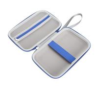 Nurnesy Hard Carrying Case for Giiker Super Blocks Nylon EVA Puzzle Game Organizer with Elastic Band and Internal Zip Pocket for Blocks Accessories Gray