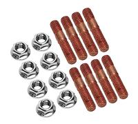Nurnesy M8 1.25 Threaded Turbo Studs Kit 8mm Metal Alloy