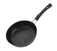 Nurnesy Non Stick Egg Skillet Pan, Small Omelet Frying Pan for Grill Oven, Flat Bottom Pan for Frying Skillet Cooking for Pancake, Steak & Egg, Compatible with Gas Induction Stove (14cm)