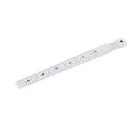 Nurnesy Taper Gage, 0.4-6mm Range, Stainless Steel Ruler, Easy Measurement, Durable, Engraved Scale, Slots, Gaps, with Various Industries