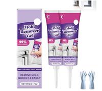 Nuroclean Mold Gel, Powerful Nuroclean Mold Remover Cleaning Gel, Mould Remover Gels, Highly Effective in Penetration, Not Damage The Surface, Suitable for Bathroom and Kitchen Tile Gaps (2)