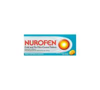 Nurofen Cold And Flu Tablets 24'S Cough Relief, Mucus Reduction, Chest Congestion Relief, Non-Drowsy Formula
