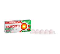 Nurofen Express Ibuprofen 400mg Liquid 10 Capsules