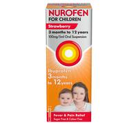 Nurofen for Children 3 months to 12 years - Strawberry 100mg/5ml Oral Suspension