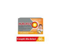Nurofen for children 60 mg, suppositories, 10 pieces, czopki