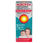 Nurofen For Children Cold, Pain, Fever Strawberry Flavour 100ml