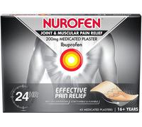 Nurofen Joint & Muscular Pain Relief 200mg Medicated 4 Plasters Anti Inflamation