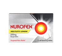Nurofen Meltlets 200mg Orodispersible 12 Tablets