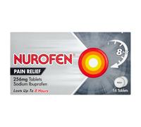 Nurofen pain relief 256mg 16 tablets