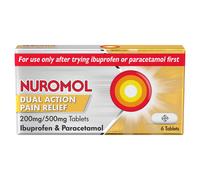 Nuromol Dual Action Pain Relief Tablets - 6 Tablets