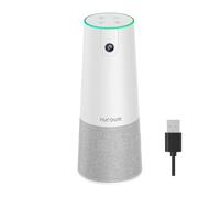 Nuroum C20(2nd Gen) HD Conference Webcam, 1080P Video Conferencing Camera with Microphone and Speaker, All in One Computer Camera for Desktop, 13ft Voice Pickup, AI Noise-Cancellation, USB Plug&Play