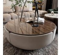 NURPELLE Round Clear Table Protector with Bevelled Edges 2mm Thick - Various Sizes or Custom Made - Clear PVC Table Protector (Diameter 45cm)