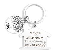 Nurplexl New Home Keyring, Housewarming & Couple Gifts, First Home Decorations