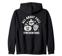 Nurse All About Fall Prevention Physical Therapy Zip Hoodie