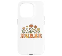 Nurse Appreciation Day Cute Nursing Tee for RN Flower #25L5A Case for iPhone 15 Pro