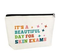 Nurse Appreciation Gifts Makeup Bag Nurses Practitioner Best Nurse Ever Gifts for Women Empowering Present for RN Registered Dermatologist Doctor Skin Therapist Cosmetic Bag with Zipper