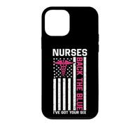 Nurse Back The Blue I've Got Your Six American Flag Case for iPhone 12 mini