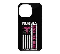 Nurse Back The Blue I've Got Your Six American Flag Case for iPhone 13 Pro