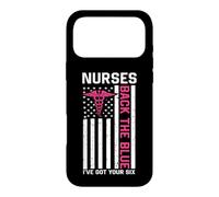 Nurse Back The Blue I've Got Your Six American Flag Case for iPhone 17 Pro Max
