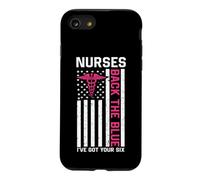 Nurse Back The Blue I've Got Your Six American Flag Case for iPhone SE (2020) / 7/8