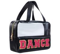 Nurse Bag Nursing School Essentials Medical Assistant Bag Clear Portable Toiletry Bags Chenille Letter Nurses Gifts for Women Clinical Pouch for Students, STB-MH-CHEER, STB-HS-DANCE, Nurse