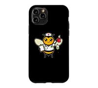 Nurse Bee Stethoscope Coffee Clipboard Cartoon Healthcare Ar Case for iPhone 11 Pro