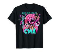 Nurse Breast Cancer Awareness Pink Ribbon Nursing CMA Life T-Shirt