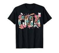 Nurse Breast Cancer Awareness Pink Ribbon Nursing CMA Life T-Shirt