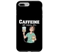 Nurse Caffeine Addict Coffee Humor Night Shift Life Women Case for iPhone 7 Plus/8 Plus