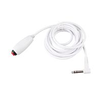 Nurse Call Button, Universal 6.35mm Interface Nurse Call Cable, Push to Call Button Replacement Cord with Clip, Emergency Nurse Call Alarm Cord for Nurse Station Home Elderly Patient