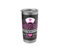 Nurse Called According to His Purpose Stainless Steel Insulated Tumbler