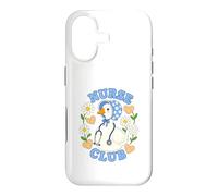 Nurse Club Cute Duck Stethoscope Heart Bandage Flowers Case for iPhone 17