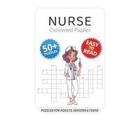 Nurse Crossword Puzzles: Crossword Puzzles with Easy to Read Print about Nurse, Hospital, Pharmacology and More I 6x9 inches, 120 pages I 50+ Puzzles ... students, recent grads or seasoned RNs