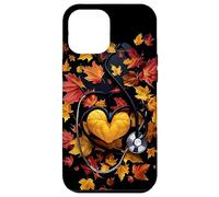 Nurse Doctor Stethoscope Autumn Leaves Thanksgiving Case for iPhone 12 Pro Max