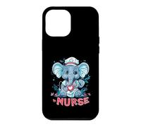 Nurse Elephant Medical Elephant Nursing School Stethoscope Case for iPhone 12 Pro Max