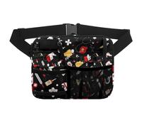 Nurse Fanny Pack Adjustable Waist Strap Fanny Packs for Women Waist Pouch Stethoscopes Sturdy Emergency Supplies Nursing Organizer Belt Bags. for Scissors, Gauze(KB2047BZ41)