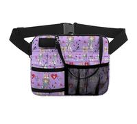 Nurse Fanny Pack Adjustable Waist Strap Fanny Packs for Women Waist Pouch Stethoscopes Sturdy Emergency Supplies Nursing Organizer Belt Bags. for Scissors, Gauze(KBC446BZ41)