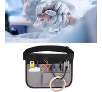 Nurse Fanny Pack for Medicine Supplies Nurse Fanny Pack Large Capacity Multiple Slots 600D Oxford Cloth Waist Bag for Medicine Supplies