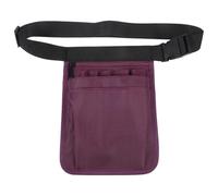 Nurse Fanny Pack Organizer, Portable Nylon Tool Belt Pouch | Womens Tool Belt, Nurses Belt, Belt Pouch for Nurses, Purple Gardening Use, Lightweight Multifunctional Design