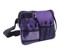 Nurse Fanny Utility Waist Pack,BetterJonny Multi Compartment Medical Gear Pocket Belt Bag with Extension Strap Nursing Organizer Pouch for Stethoscopes,Bandage Scissors Other Medical Supplies(Purple)