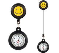 Nurse Fob - Glow in Dark Silicone Nurse Watch with Clip, Easy to Read Dial - Portable Medical Fob Watch for Nurses, Doctors, and Paramedics, Ideal for Hospital, Clinic, Shift Work