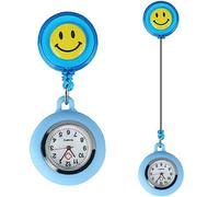 Nurse Fob - Glow in Dark Silicone Nurse Watch with Clip, Easy to Read Dial - Portable Medical Fob Watch for Nurses, Doctors, and Paramedics, Ideal for Hospital, Clinic, Shift Work