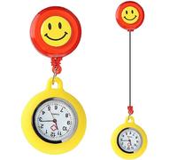 Nurse Fob - Glow in Dark Silicone Nurse Watch with Clip, Easy to Read Dial - Portable Medical Fob Watch for Nurses, Doctors, and Paramedics, Ideal for Hospital, Clinic, Shift Work