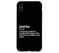 Nurse Funny Definition Nursing School Graduation Registered Case for iPhone XS Max