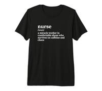 Nurse Funny Definition Nursing School Graduation Registered Premium T-Shirt