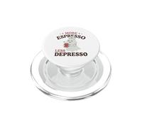 Nurse Ghost Coffee nursing Life Caffeine Spooky Halloween PopSockets PopGrip for MagSafe