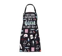 Nurse Gifts Apron Nurse Practitioner Gifts I Hate Being Awesome But I'm a Nurse So I Can't Help It Apron For Nursing Students
