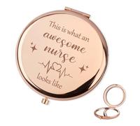 Nurse Gifts Compact Makeup Mirror,Nurse Gifts for Women,Medical Student Paramedic Gifts,Student Nurse Gifts,Graduation Presents,Gifts for Nursing School Graduation Gifts,Nurses Day Birthday Gifts