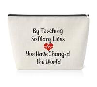 Nurse Gifts Cosmetic Bag Nurse Practitioner Gifts Appreciation Gift for Doctor Nurse Nursing Student Graduation Christmas Retirement Birthday Gifts Makeup Travel Pouch Nurses Week Gifts