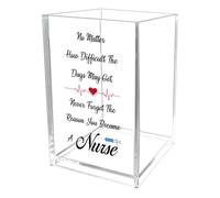 Nurse Gifts for Women International Nurses Day Thank You Mothers Day Gifts Christmas Stocking Fillers Birthday Valentines Halloween Easter Gifts for Vet Dental Student Nurse Accessories Pen Holder